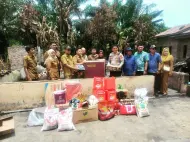 Pemkab Asahan Gerak Cepat Salurkan Bantuan untuk Korban Kebakaran di Desa Air Genting