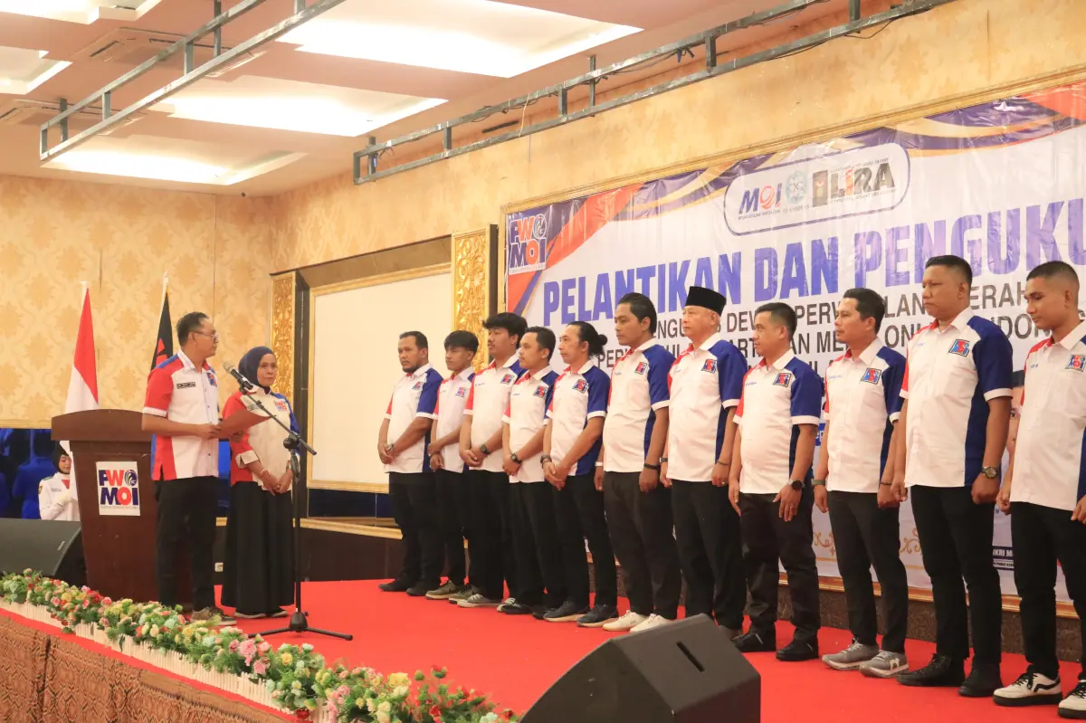 Pengurus DPD PWMOI Meranti Periode 2025-2028 Resmi Dikukuhkan