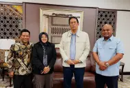 Silaturahmi Bupati Afni dan Menkeu Purbaya, Bahas Penguatan Fiskal Siak Hingga Nostalgia