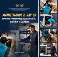 Perkuat Deteksi Dini, Lapas Pasir Pangaraian Lakukan Perawatan Berkala X-Ray 3D System