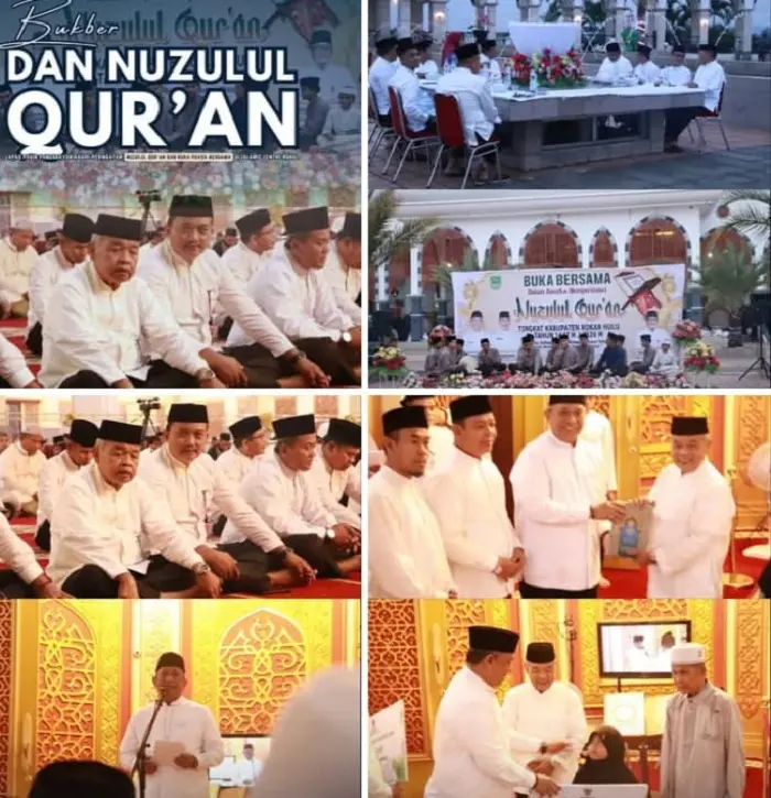 Perkuat Sinergi Daerah, Lapas Pasir Pengaraian Hadiri Peringatan Nuzulul Qur’an di Masjid Agung Islamic Centre Rohul