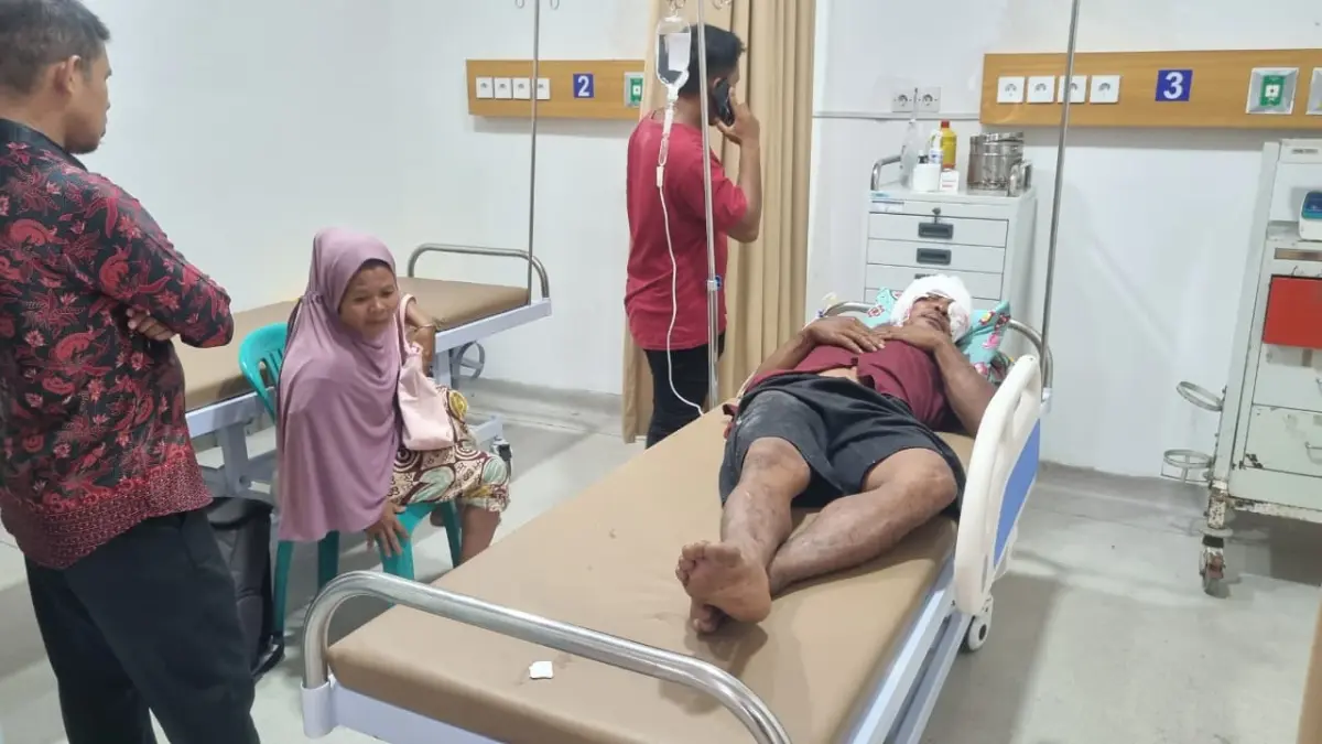 Petani Karet di Langgam Pelalawan Luka Parah Diserang Beruang Liar
