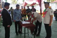 Pisah Sambut Karutan Manna, M. Nur Pamit, Hannibal Berkomitmen Jaga Integritas
