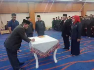 Plt Sekda Rokan Hulu Yusmar Lantik 204 Pejabat Fungsional