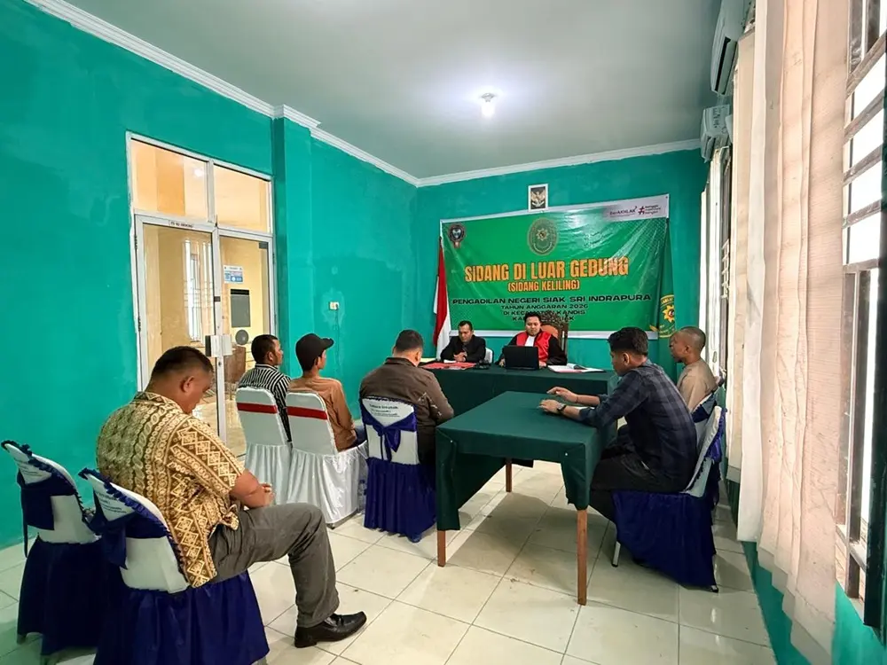 PN Siak Gelar Sidang Keliling Tipiring dan Permohonan di Kandis