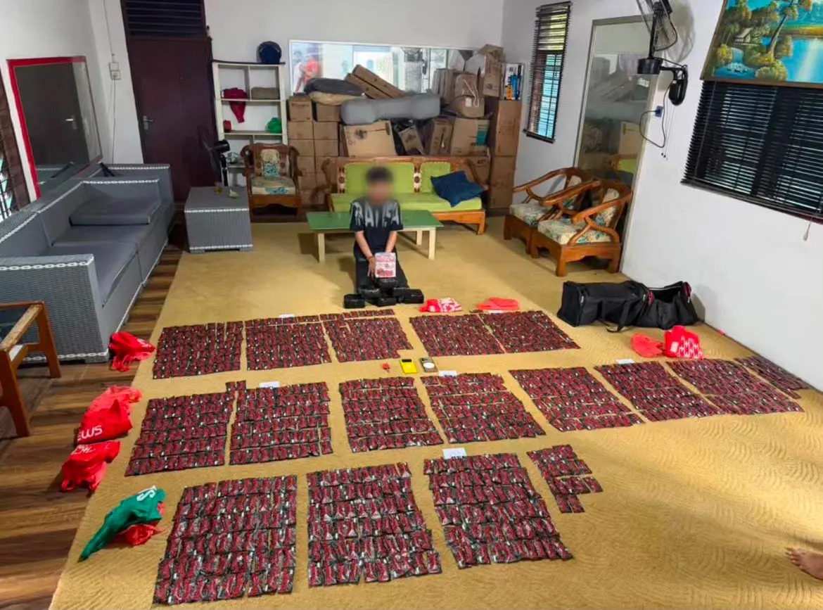 Polda Riau Gagalkan 6,94 Kg Sabu dan 969 Cartridge Etomidate dari Malaysia
