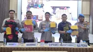 Polres Dumai Gagalkan Penyelundupan 296 Cartridge Narkoba Asal Lampung Menuju Medan