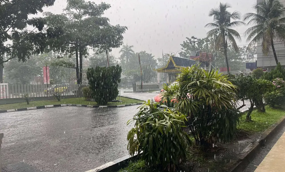 Prakiraan Cuaca Riau Hari Ini: Hujan Berpeluang Guyur Sebagian Besar Wilayah