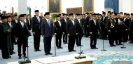 Presiden Prabowo Resmi Melantik 16 Menteri, Kapolri dan Wamen, Ini Daftar Lengkapnya!