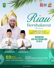 Riau Bershalawat di Puncak HUT ke-69, ASN dan PPPK Wajib Hadir