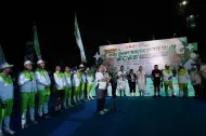 Ribuan Peserta Bhayangkara Run 2026 Kampanyekan Riau Melawan Karhutla