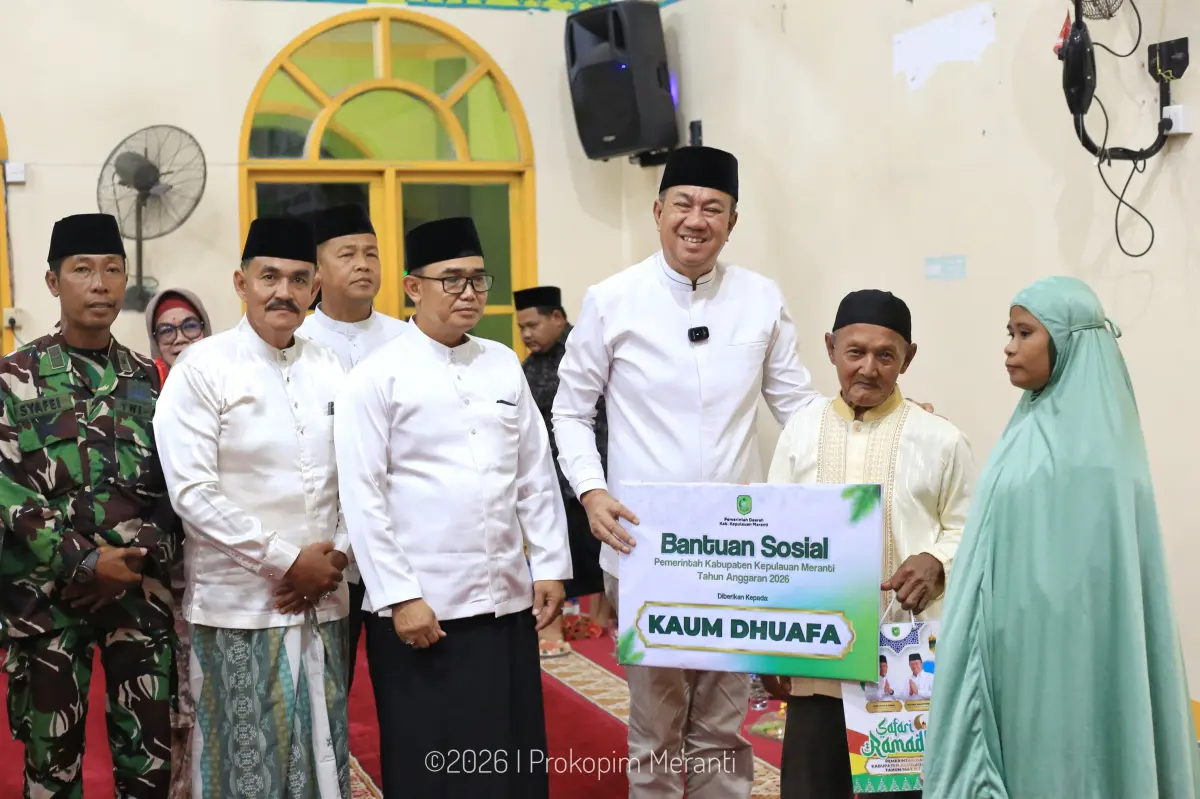 Safari Ramadan di Tebingtinggi Barat, Muzamil Tekankan Pentingnya Kekompakan Pemimpin dan Masyarakat