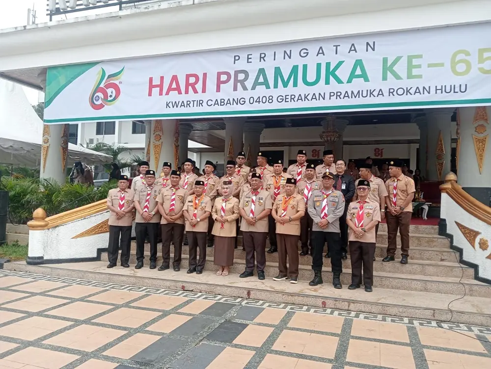 Semangat Kepramukaan Perkuat Karakter, Lapas Pasir Pangarayan Hadiri Apel Hari Pramuka ke-66