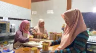Sentuhan CSR BRK Syariah, UMKM KUBE Lengkuas Jaya Makin Naik Kelas
