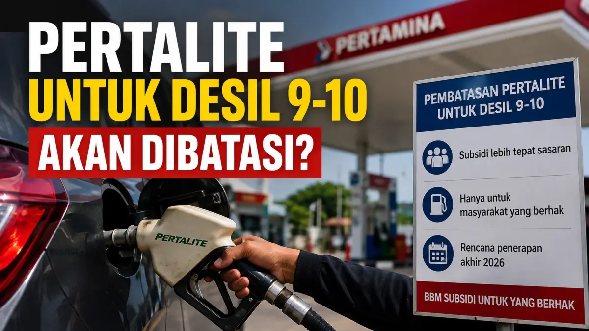 Siap-siap Pertamina Batasi Pembelian Pertalite Berdasarkan Desil, Tunggu Putusan Resmi