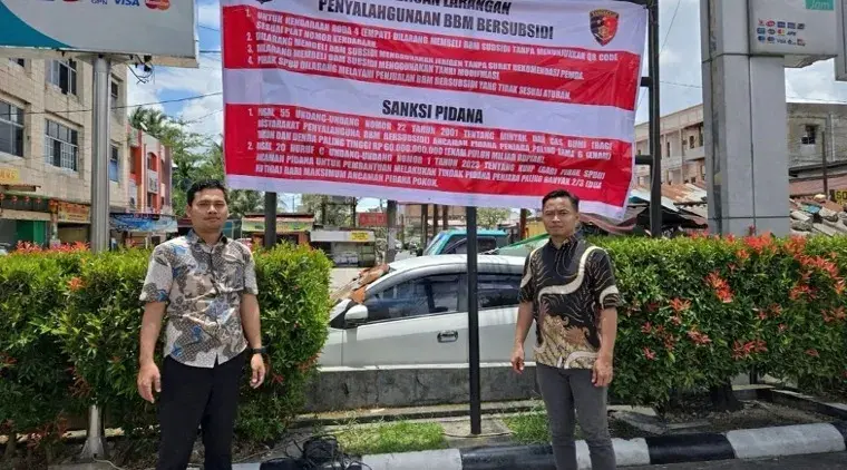 Sikat Mafia Minyak! Polda Riau Pasang Spanduk di Seluruh SPBU, Tangkap 39 Tersangka dan 41 Ton BBM