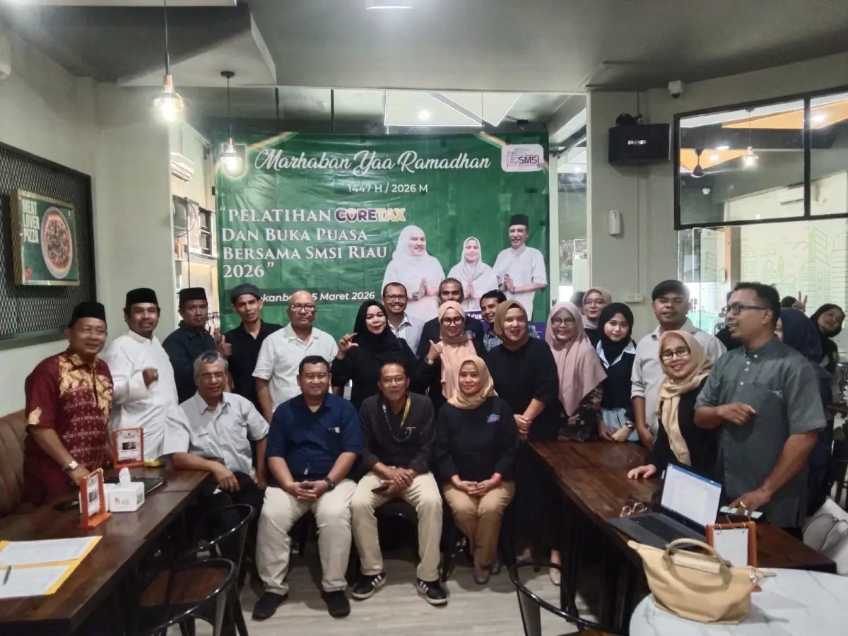 SMSI Riau Gandeng DJP Gelar Pelatihan Coretax untuk Tingkatkan Kemandirian Pelaporan Pajak