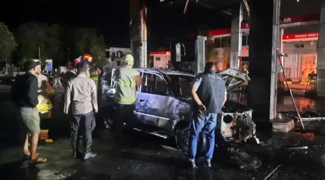 Sumber Api dari Mobil, Pertamina dan Polisi Usut Tuntas Kebakaran SPBU Jalan Hangtuah Pekanbaru