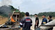Tak Ada Tolerasi, Meski Dihadang, Polda Riau Tegas Sikat PETI di Sungai Kuantan