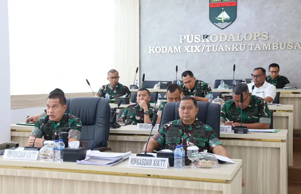 Tegas! Pangdam XIX/Tuanku Tambusai Instruksikan Respons Cepat Karhutla