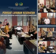 Temui Bupati Anton, Kalapas Efendi Purba Targetkan Standardisasi Medis bagi Warga Binaan