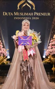 Founder RuQun Tirta Meyrizka Lubis Duta Muslimah Preneur Indonesia 2026