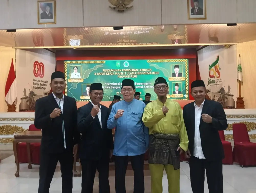 Tokoh PERSIS Koko Iskandar dan Asep Ajidin Perkuat MUI Riau, Yana Mulyana Wakil Ketua Umum