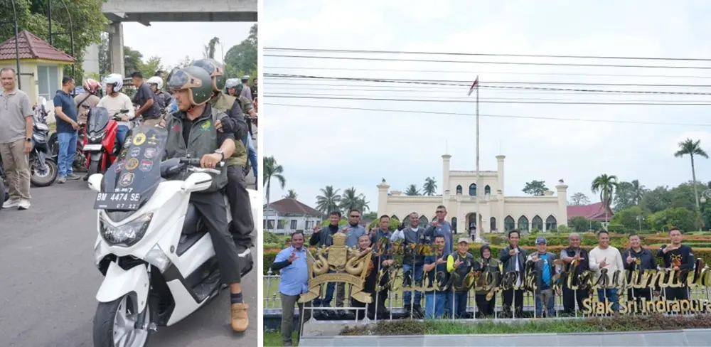 Touring Bersama UAS, Kapolda dan Pangdam, Bupati Siak Perkenalkan Sejarah Kesultanan Siak