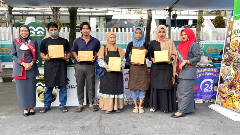 Transaksi QRIS di Bazar Ramadan BRK Syariah Tembus Rp91 Juta, UMKM Terbanyak Transaksi Terima Reward