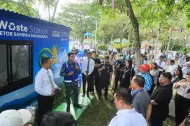 Tukar Sampah jadi Uang, Delegasi IMT-GT Tertarik dengan Waste Station Pekanbaru