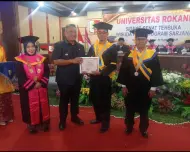 Universitas Rokania Rohul Wisuda 238 Lulusan, Rektor Siapkan Prodi Kedokteran dan S2