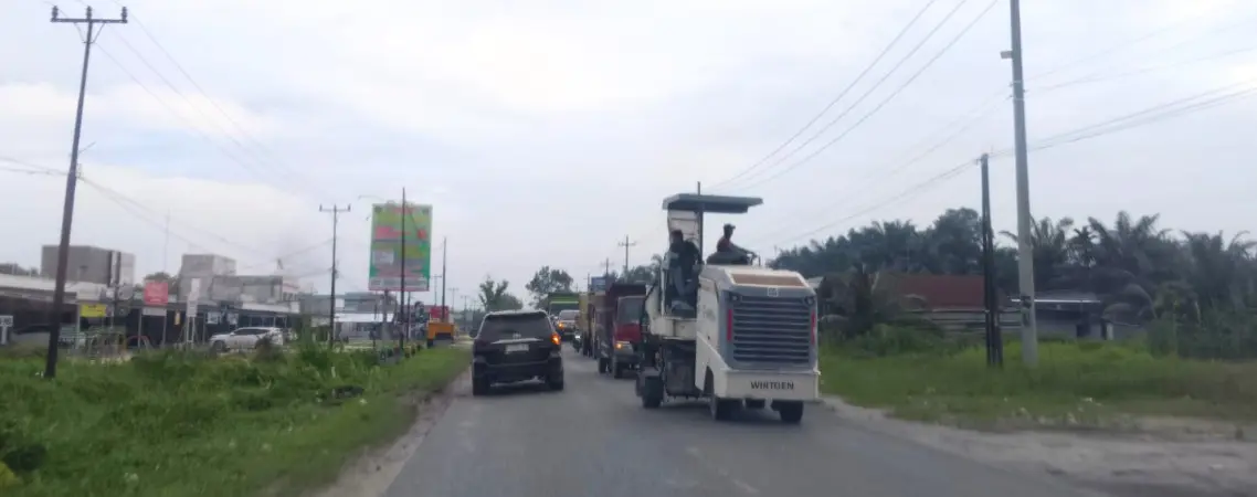 Untuk Kelancaran MTQ 2026, BPJN Perbaiki Jalan Pekanbaru-Teluk Kuantan Hingga Batas Sumbar
