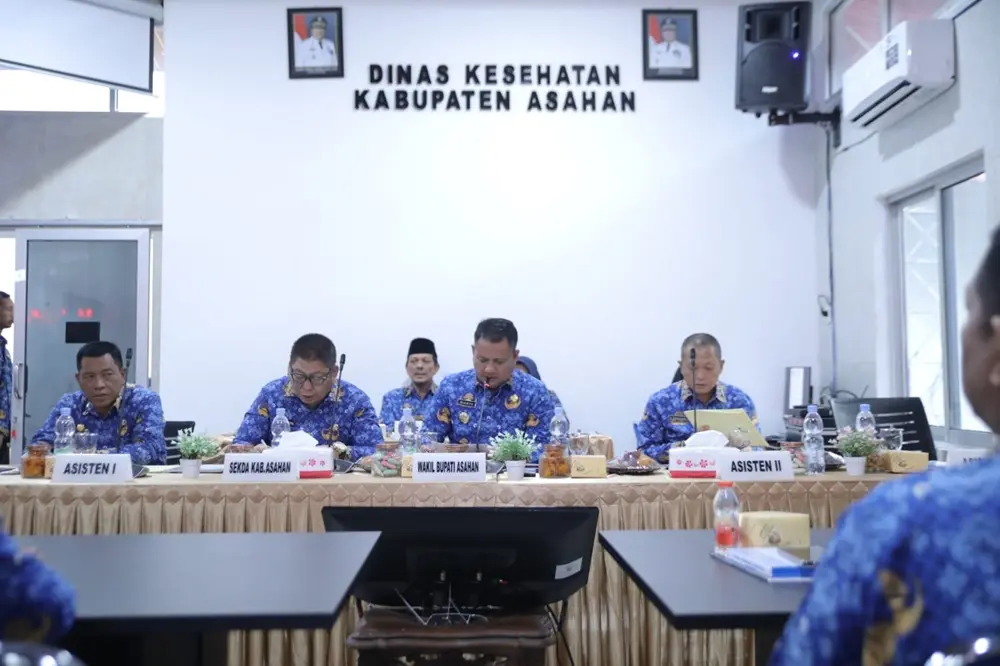 Wabup Asahan Pimpin RakorPem April 2026, Fokus Makan Bergizi Gratis dan Cetak Sawah