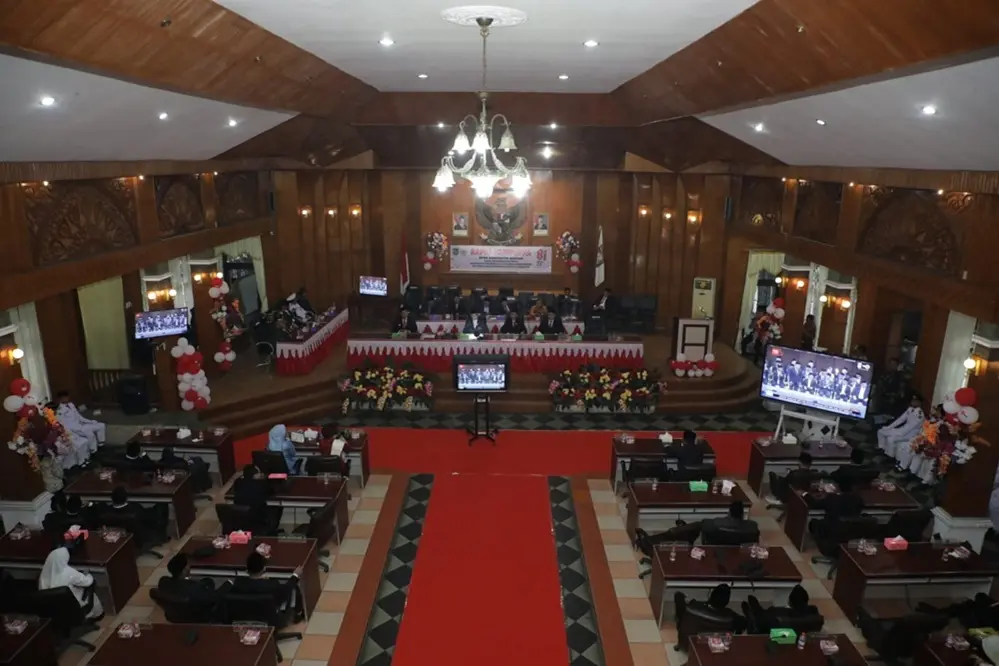 Wabup Asahan Rianto Ikuti Pidato Kenegaraan Presiden RI, Ajak Masyarakat Wujudkan Asahan Maju