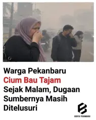 Warga Gempar! Bau Busuk Menyengat Melanda Pekanbaru, DLHK Telusuri Sumbernya