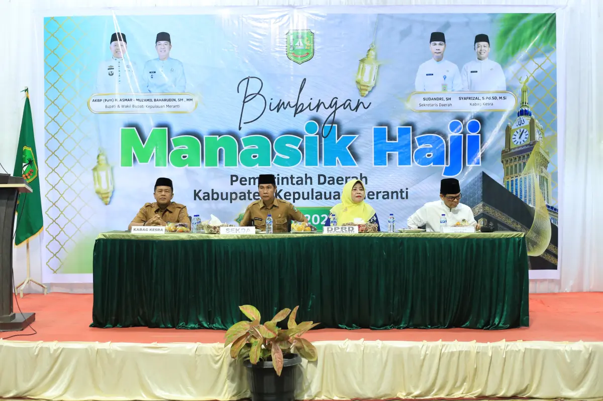 110 CJH Meranti Ikuti Bimbingan Manasik Haji