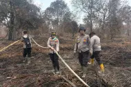 7 Hari Berjibaku, Akhirnya Tim Gabungan Berhasil Padamkan Karhutla di Dayun Siak