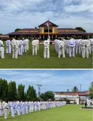 87 Personel Tiga Polres Ujian Bela Diri di Bengkulu Selatan
