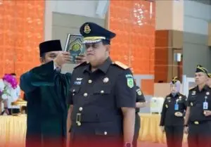 Adhi Prabowo Resmi Dilantik Jadi Wakil Kepala Kejaksaan Tinggi Riau, Transisi 3 Hari Jabat Plh Kajati