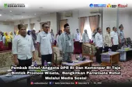 Thumbnail Anggota DPR RI Hendri Munief Ajak Konten Kreator Lokal Viralkan Objek Wisata Rohul