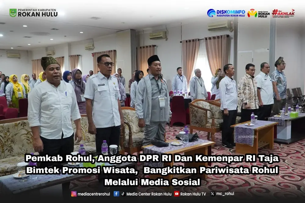 Anggota DPR RI Hendri Munief Ajak Konten Kreator Lokal Viralkan Objek Wisata Rohul