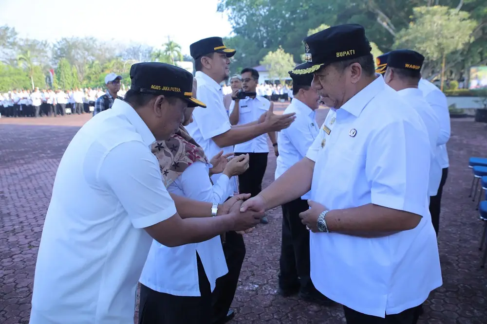 Apel Perdana ASN Asahan 2026, Kehadiran 98% dan Masuk Nominasi Anti Korupsi KPK