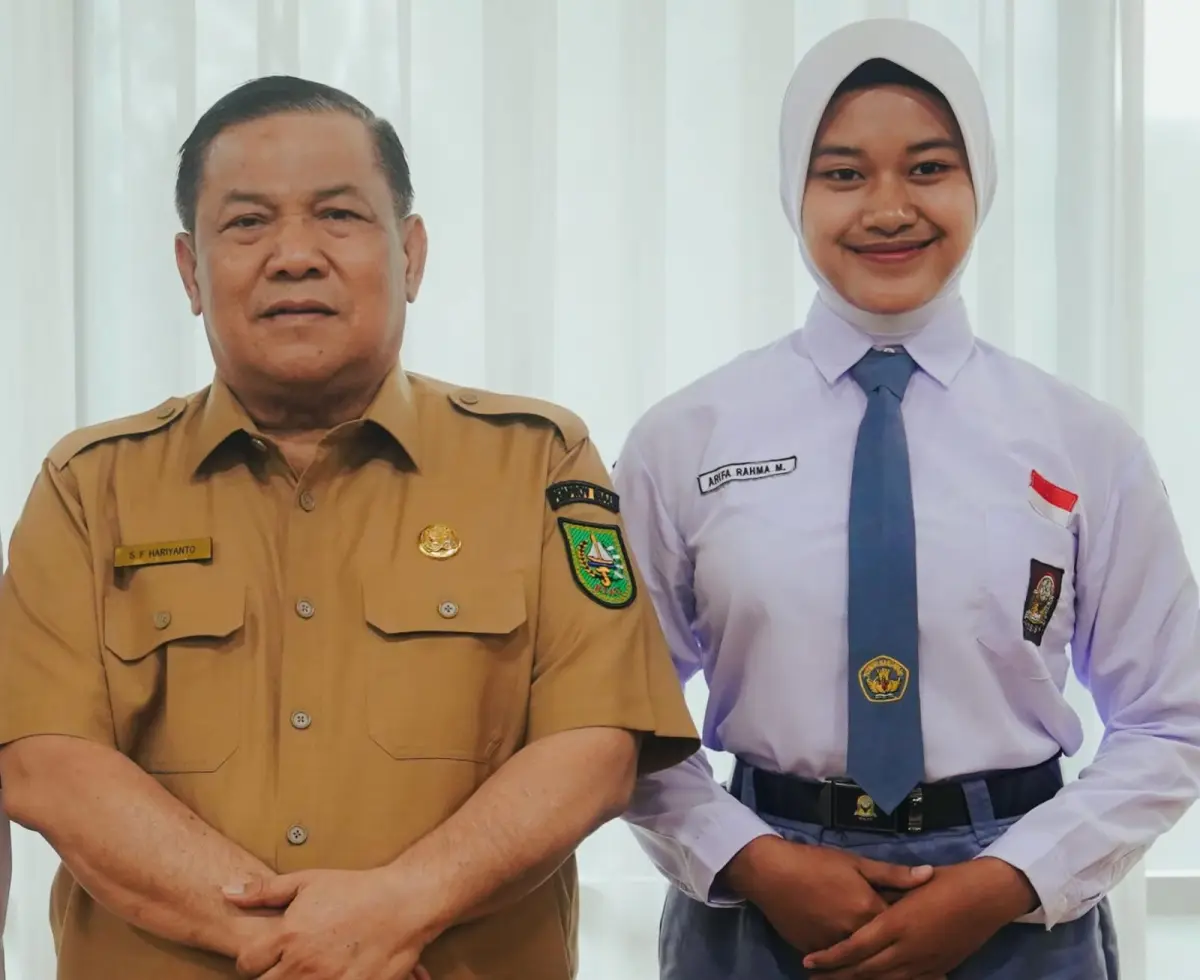 Arifa Rahma Anak Petani Inhil Jadi Paskibraka Nasional, Ayah: Kami ini Orang Biasa