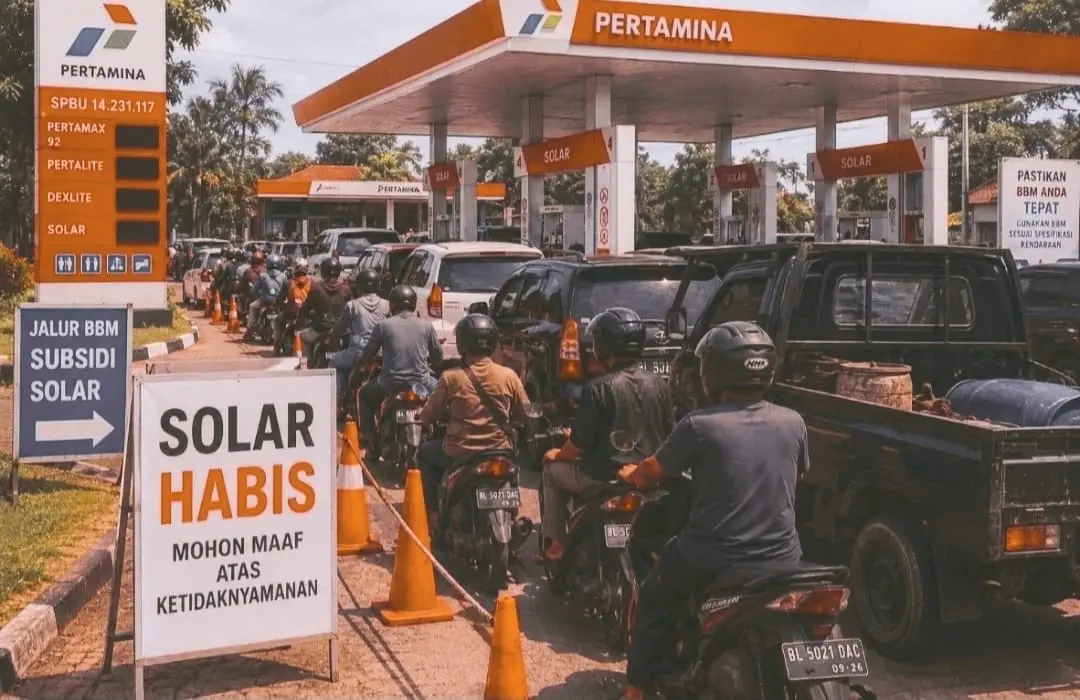 Atasi Antrean di SPBU, DPRD Riau Usul Dibentuknya Satgas Solar dan Perketat Barcode Kendaraan