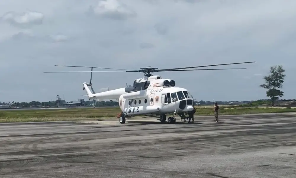 Bantu Atasi Karhutla Riau, Pemerintah Pusat Tambah Helikopter Water Bombing