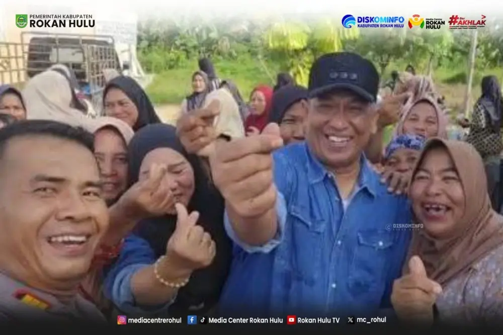 Bentengi Desa dari Narkoba, Bupati Anton dan Kapolres Rohul Dialog Terbuka dengan Warga Sontang