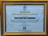 Berhasil Terapkan Managemen ASN, Pemko Pekanbaru Raih Penghargaan dari BKN