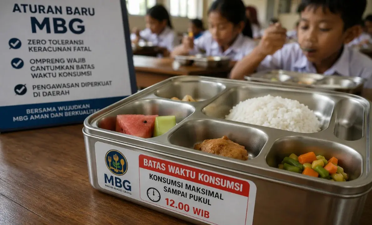 BGN Wajibkan Ompreng MBG Cantumkan Batas Kadaluwarsa Makanan, Lewat dari Waktunya Jangan Dikonsumsi