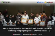 Borong Tiga Penghargaan KI Award, PPID Rohul Pertahankan Predikat Informatif Lima Kali Beruntun