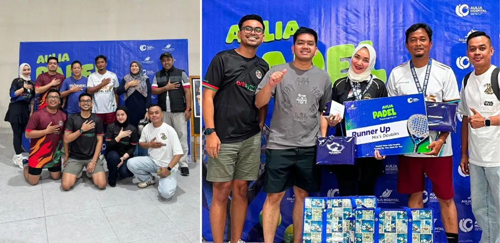 BRK Syariah Raih Runner Up Aulia Padel Tournament 2026